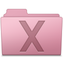 System Folder Sakura Icon 128x128 png